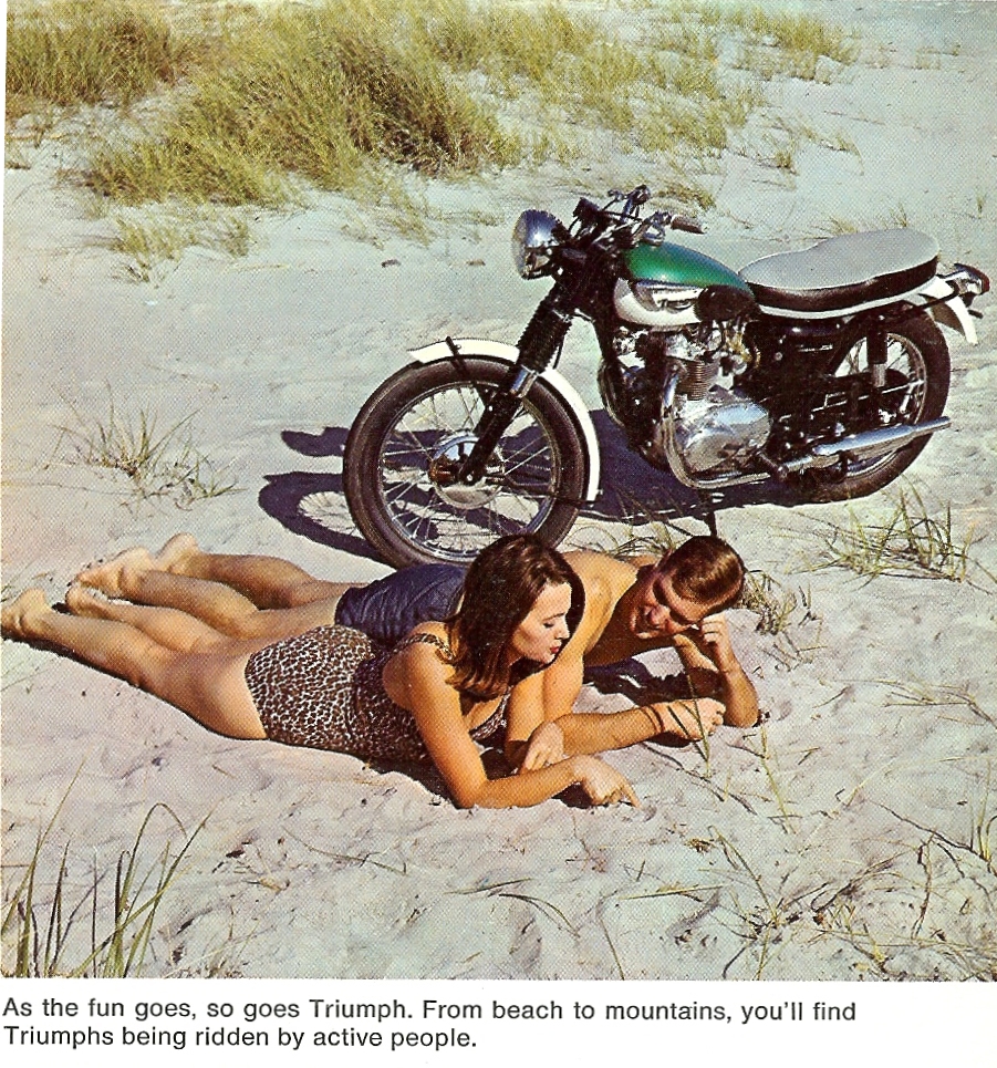 vintage triumph motorcycles