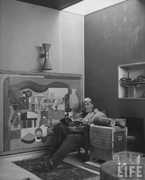 Le Corbusier, Paris, France 1965.
